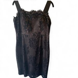 Teeze Me Black Lace Kids Formal Dress